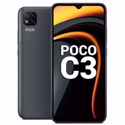 POCO C3 (4 GB/64 GB) Black Colour