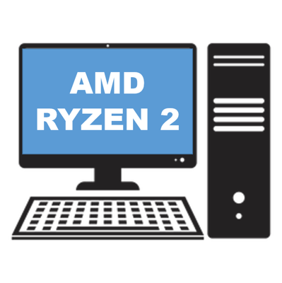 AMD RYZEN 2 Assembled Desktop