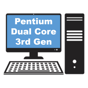 Pentium Dual Core 3rd Gen Assembled Desktop