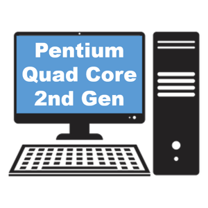 Pentium Quad Core 2nd Gen Assembled Desktop