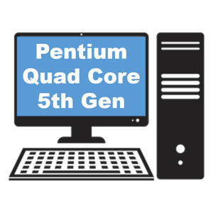 Pentium Quad Core 5th Gen Assembled Desktop