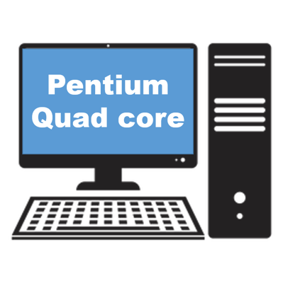 Pentium Quad core Assembled Desktop