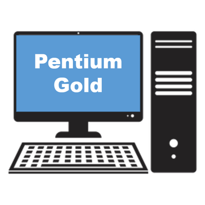Pentium Gold Branded Desktop