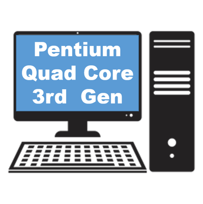Pentium Quad Core 3rd Gen Branded Desktop