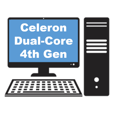 Celeron Dual Core 4th Gen Assembled Desktop