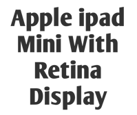 Picture for category Apple iPad Mini With Retina Display