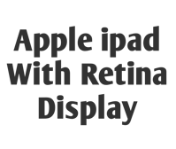 Picture for category Apple iPad with Retina Display